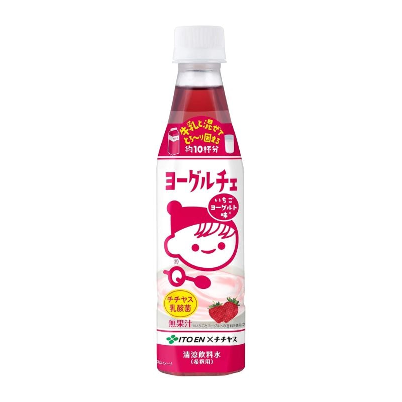 [12本]伊藤園 ヨーグルチェ いちごヨーグルト味 チチヤス乳酸菌 希釈タイプ　340ml　賞味期限2026.07.31【賞味期限間近】