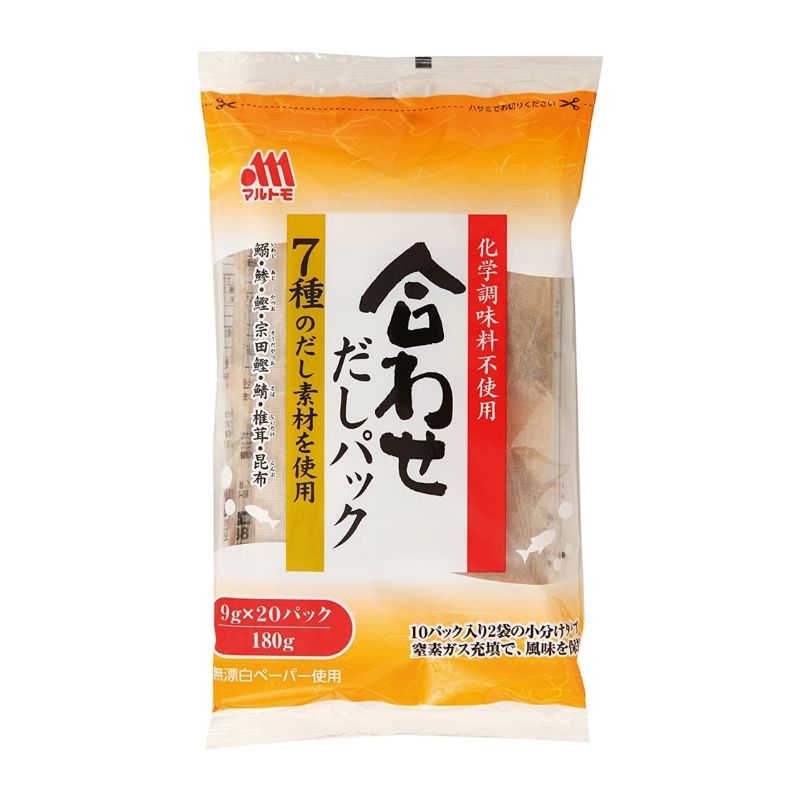 [5個]マルトモ 合わせだしパック　180g　賞味期限2026.03.20【賞味期限間近】