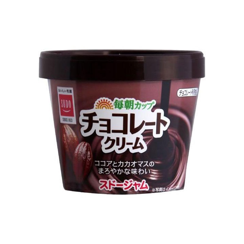 [6個]スドージャム 毎朝カップ チョコレートクリーム　120g　賞味期限2026.08.27【賞味期限間近】