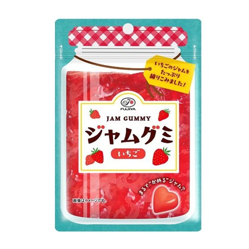 [5個]【訳あり】不二家 ジャムグミ　48g　賞味期限2026.04.30【賞味期限間近】