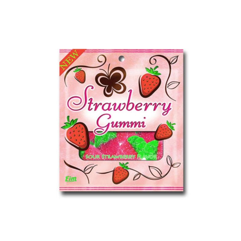 [3個]エイム リアルストロベリーグミ　55g　賞味期限2026.04.30