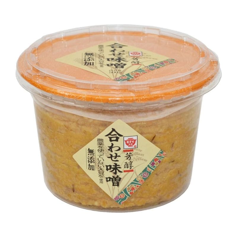 [2個]ますやみそ 芳醇 合わせ味噌 （無添加）　500g　賞味期限2026.05.10【賞味期限間近】