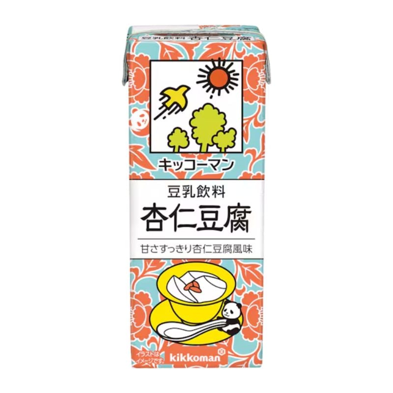 [3本]キッコーマン 豆乳飲料 杏仁豆腐　200ml　賞味期限2026.09.01