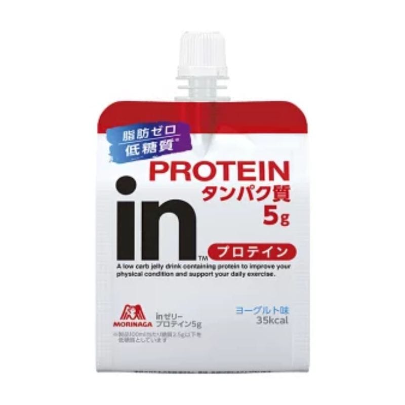 [6個
]森永inゼリープロテイン5g　180g　賞味期限2026.05.31【賞味期限間近】