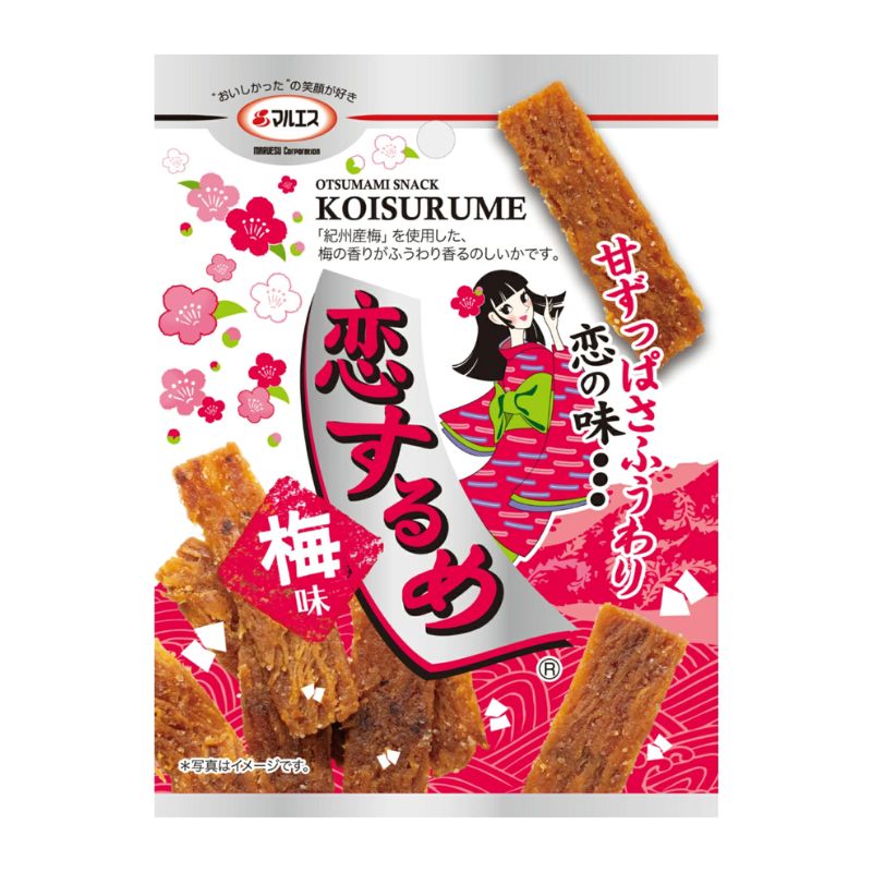 [1個]マルエス 恋するめ 梅味　12g　賞味期限2026.06.12【賞味期限間近】