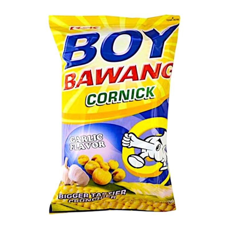 [送料無料][20個]BOY BAWANG コーンスナック ガーリックフレーバー　90g　賞味期限2026.12.20