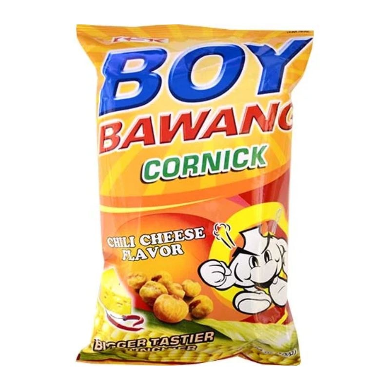 [送料無料][20個]BOY BAWAN フライドコーンスナック チリチーズ味　80g　賞味期限2026.12.20