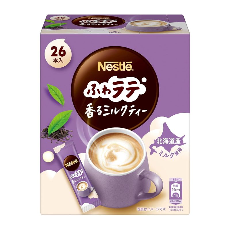 [送料無料][6個]ネスレ 香るまろやか ミルクティー　26本　賞味期限2027.03.31