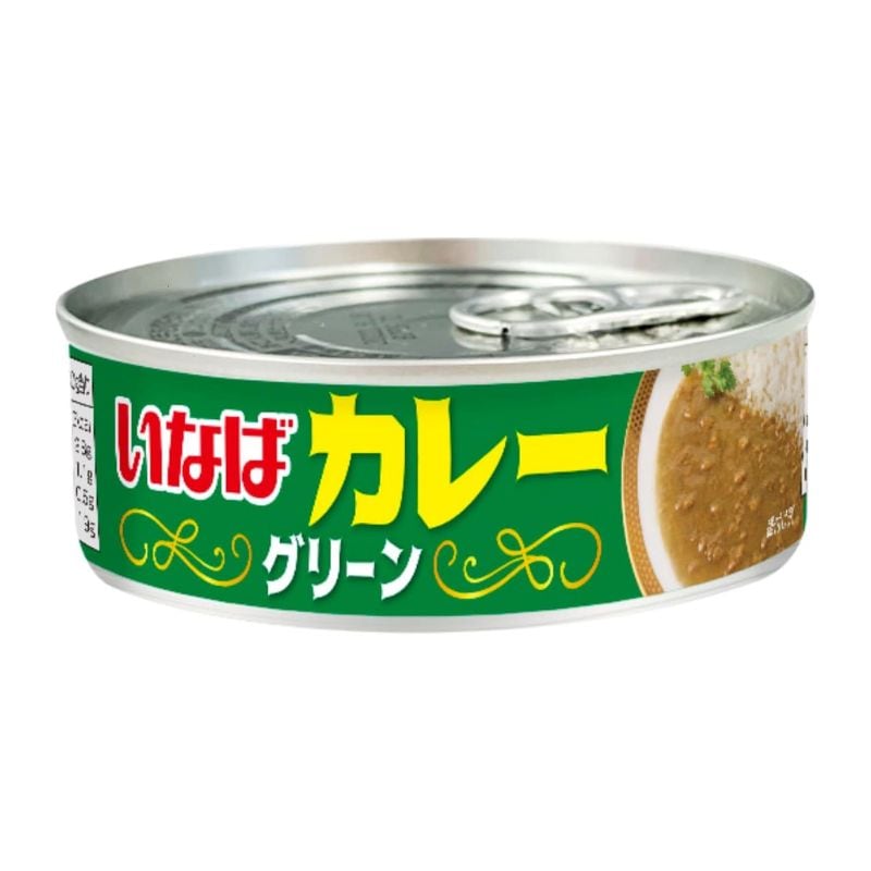 [5個]いなば食品 いなばカレー グリーン　100g　賞味期限2028.05.25