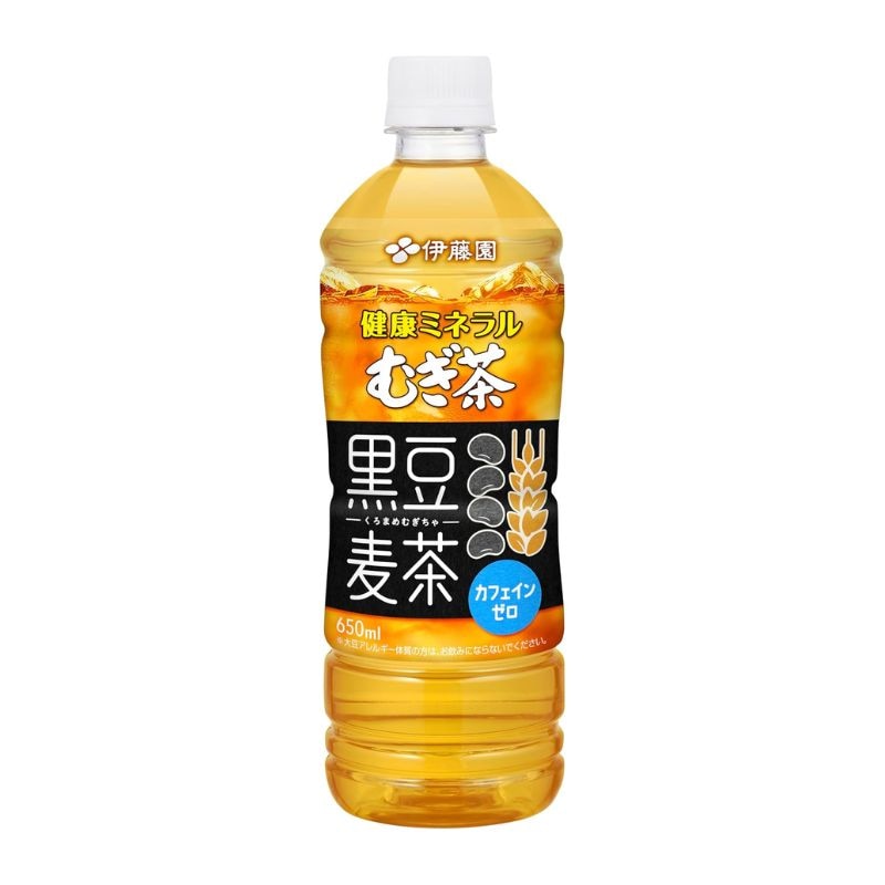 [送料無料][24本]伊藤園 健康ミネラルむぎ茶 黒豆麦茶　650ml　賞味期限2026.08.31【賞味期限間近】
