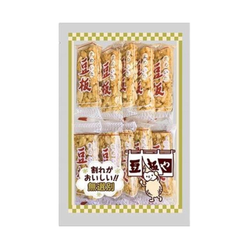 [2個]【JB直送品】中山製菓 豆板　10枚　賞味期限2026.12.15