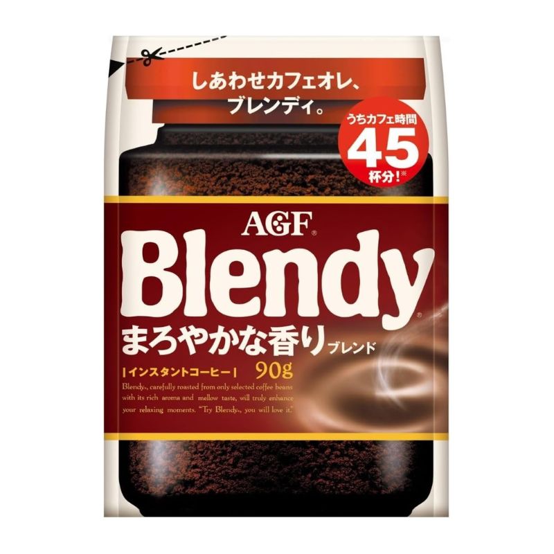 [3個]味の素AGF ブレンディ まろやかな香りブレンド　90g　賞味期限2027.04.30