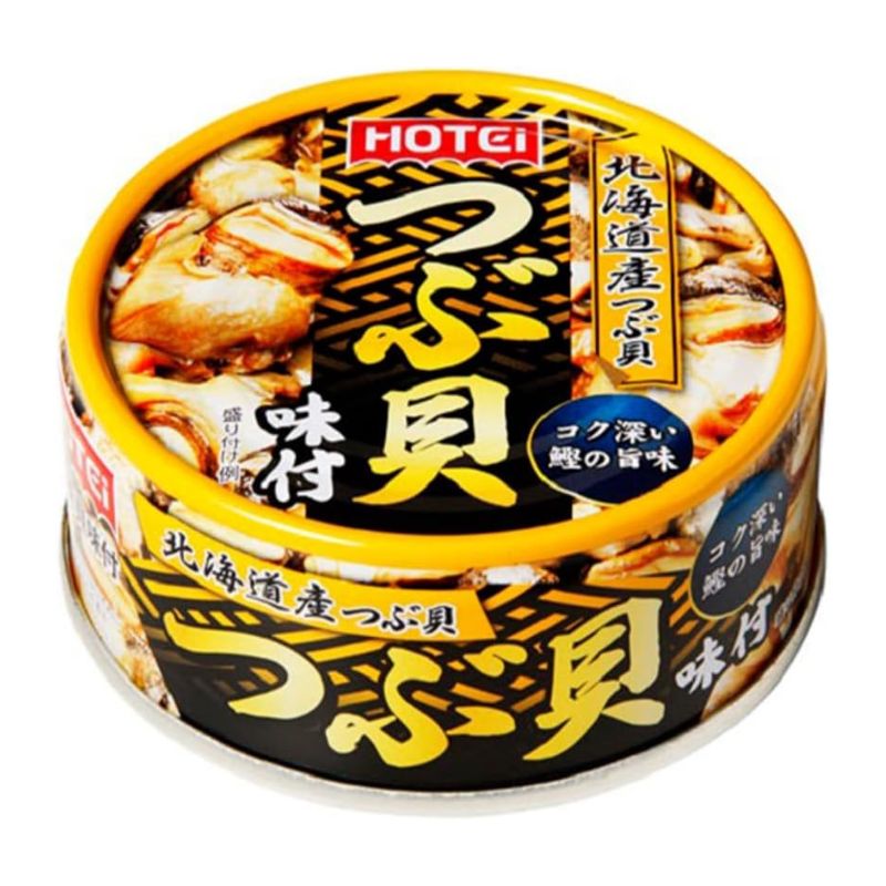 [6個]ホテイフーズ つぶ貝 味付　90g　賞味期限2028.11.28
