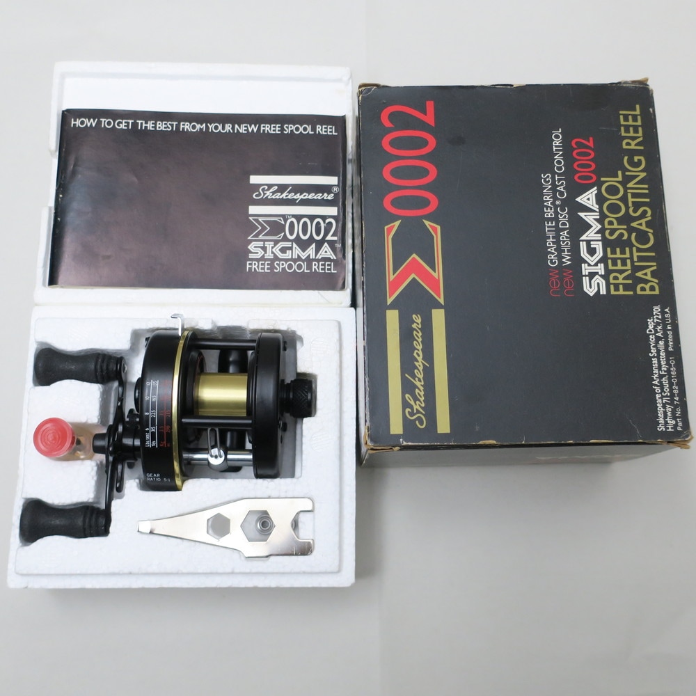 リール SHAKESPEARE SIGMA 0002 Shakespeare Sigma 0002 Reel Model CA U.S.A | eBay