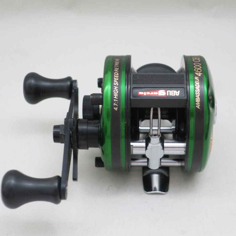 85年 ABU AMBASSADEUR 4600CB グリーン #85-0 85年 ABU AMBASSADEUR 4600CB グリーン #85-0