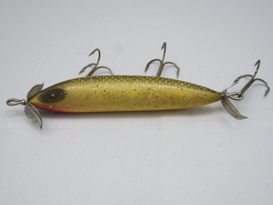 HEDDON,SOS,#170,へドン,オールド,ルアー,ウッド