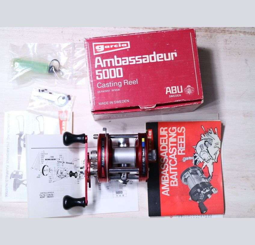 ABU Ambassadeur 5000 アブ アンバサダー Abu Garcia オールドアブABU ambassadeur SPRINT50006.3：1
