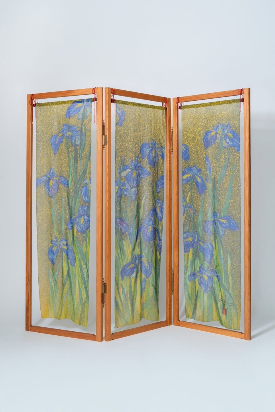 アンティーク風お遍路さん　　屏風 屏風 弘法大師・両界曼荼羅 三折りタイプ｜ お遍路用品/四国巡礼用品