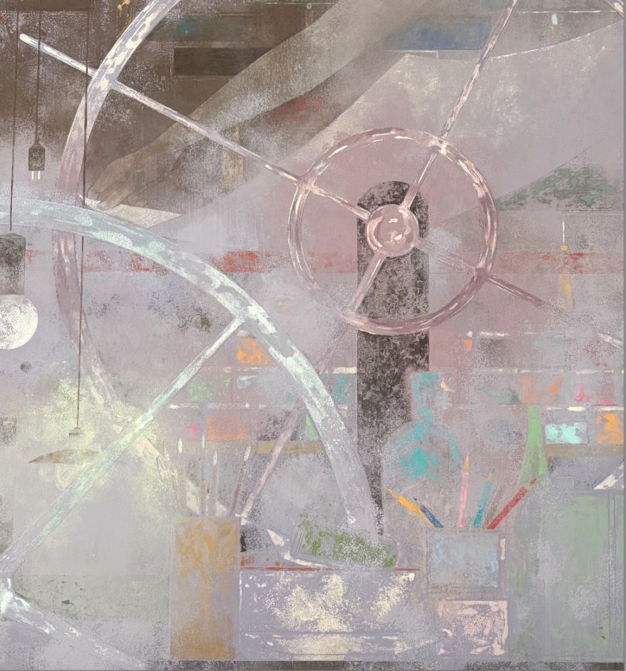Artctuary Wallpaper 「版画工房」 W2700mm×H2700mm