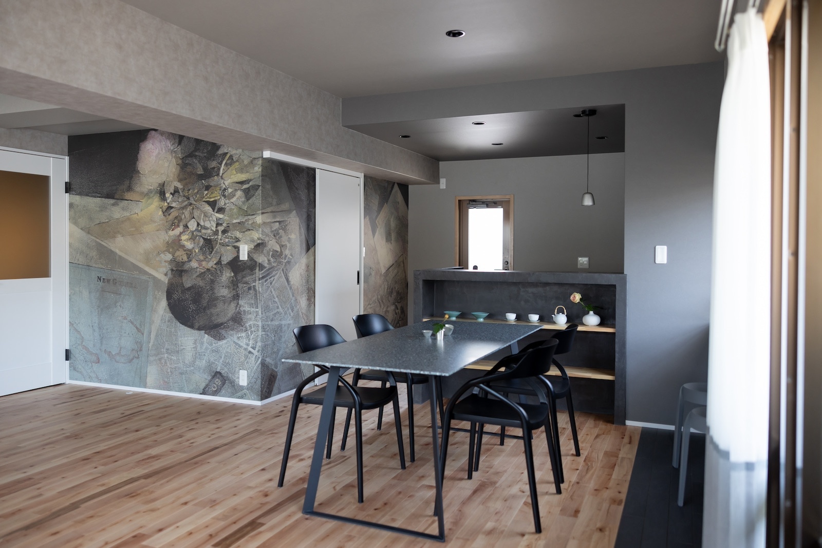 Artctuary Wallpaper「集積空間」 <br/>W2700mm×H2700mm