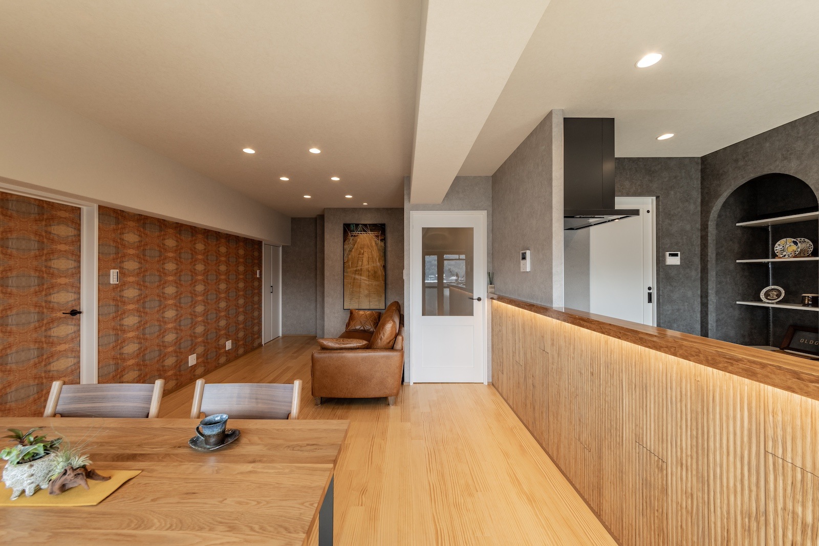 Artctuary Patterns  Wallpaper 「線の交錯」