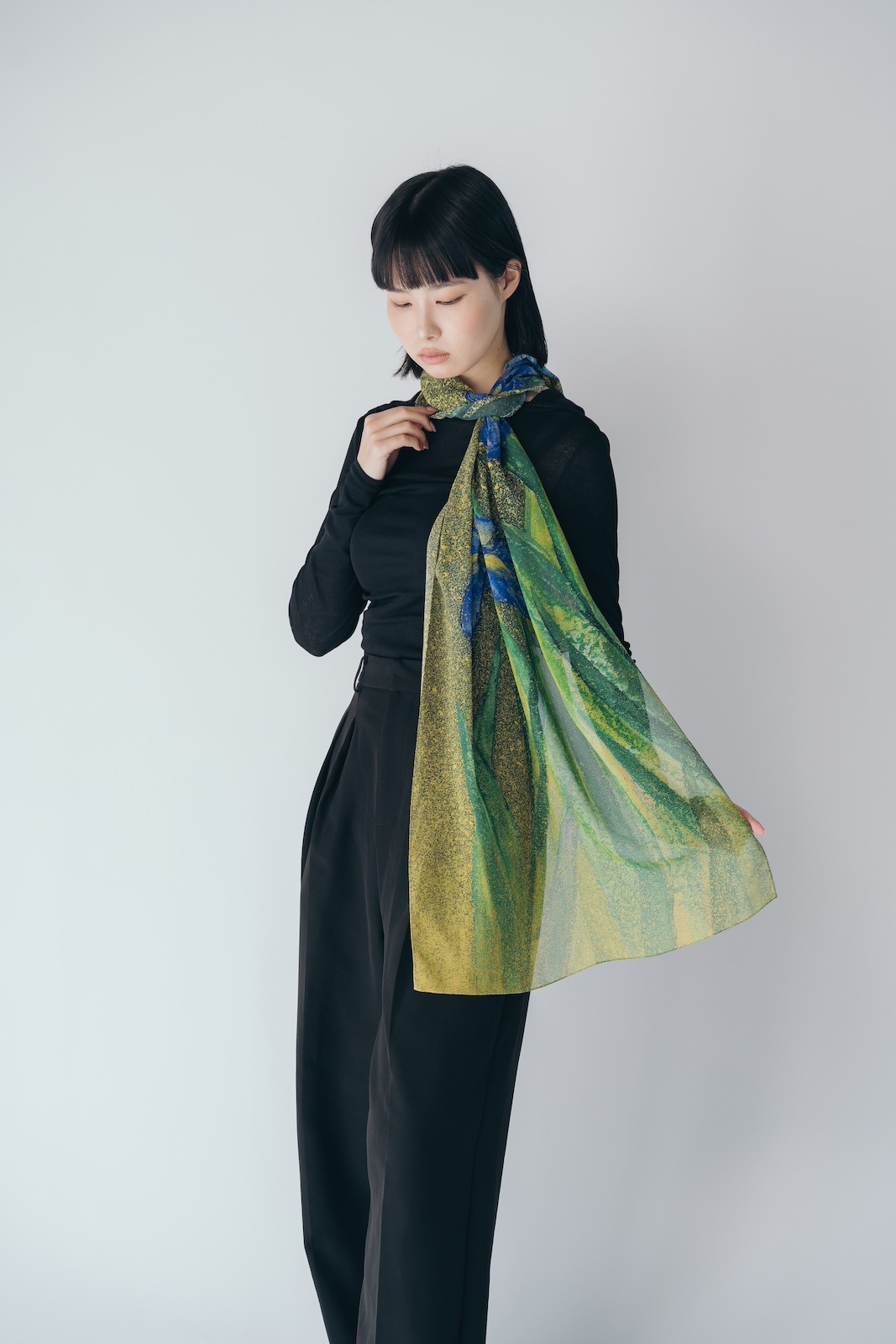 絹屏風  花菖蒲　/ KINUBYOBU  HANASYOUBU