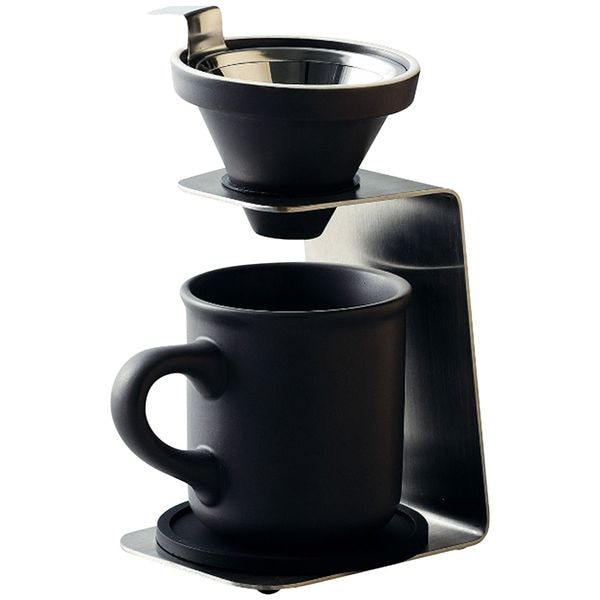 ブリューコーヒー 一人用ドリッパーセット(グレー)