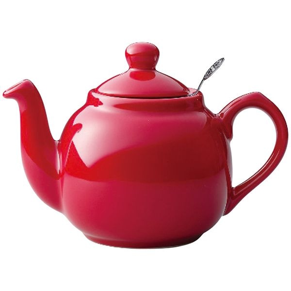 ロンドンポタリー ファームハウス ティーポット 2cup レッド