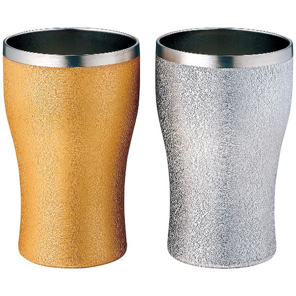 ルミナス 真空二層タンブラーペア390ml