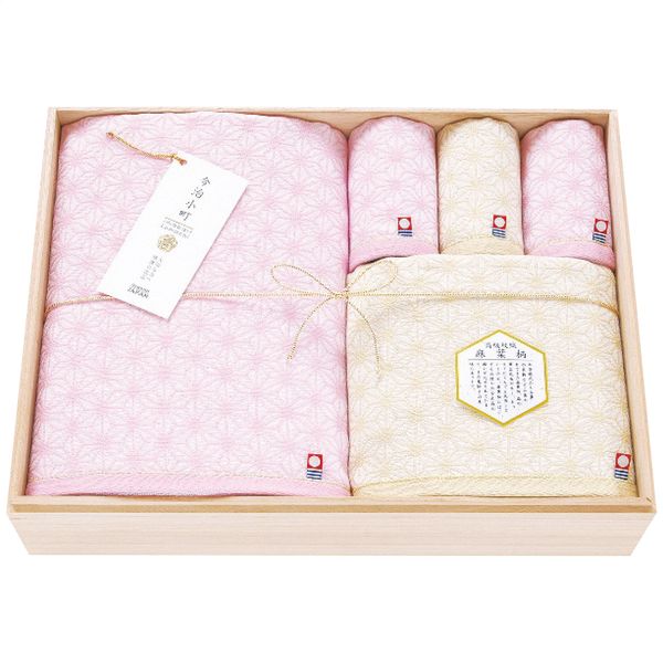 今治小町 麻葉つなぎ タオルセット