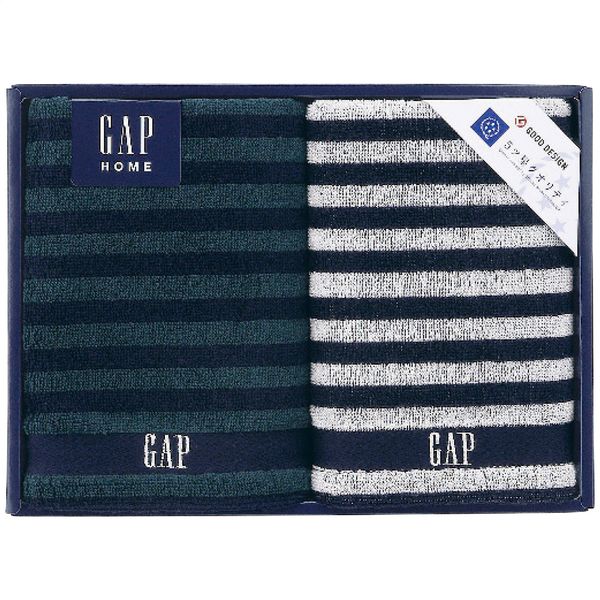 GAP HOME フェイスタオル2枚セット