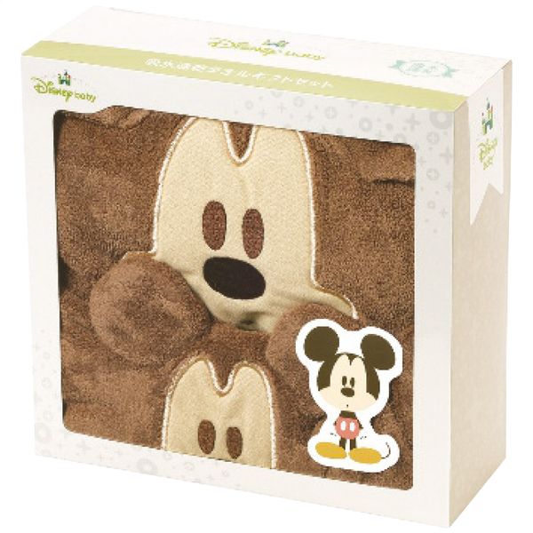 吸水速乾タオルギフトセット ミッキーマウス