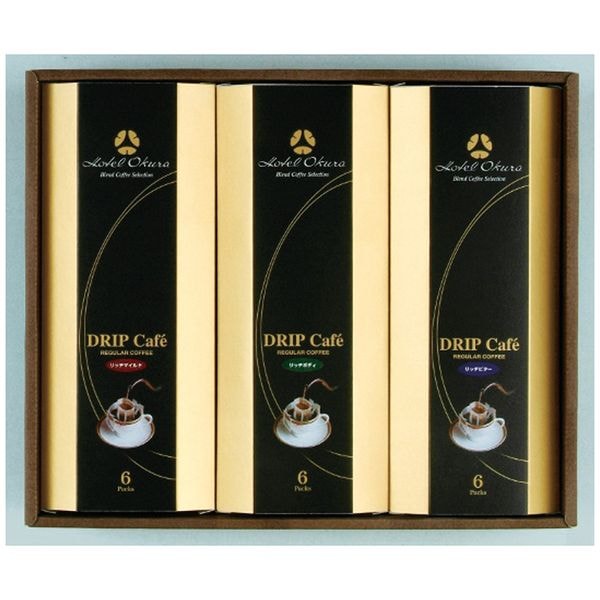 ホテルオークラ オリジナルドリップ珈琲セット HO-30M