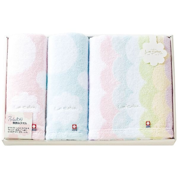 ル コトン 今治製バス・フェイスタオルセット