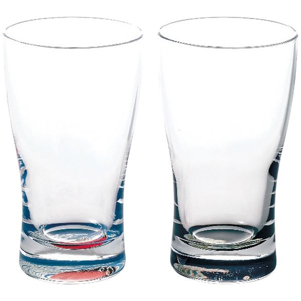 紀州塗 蒔絵北斎 ミニグラスペアセット