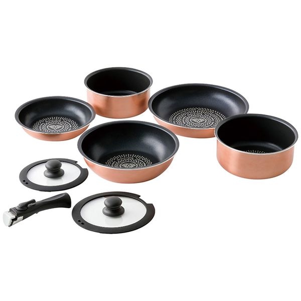 ククナ ダイヤモンドコート着脱鍋8点セット