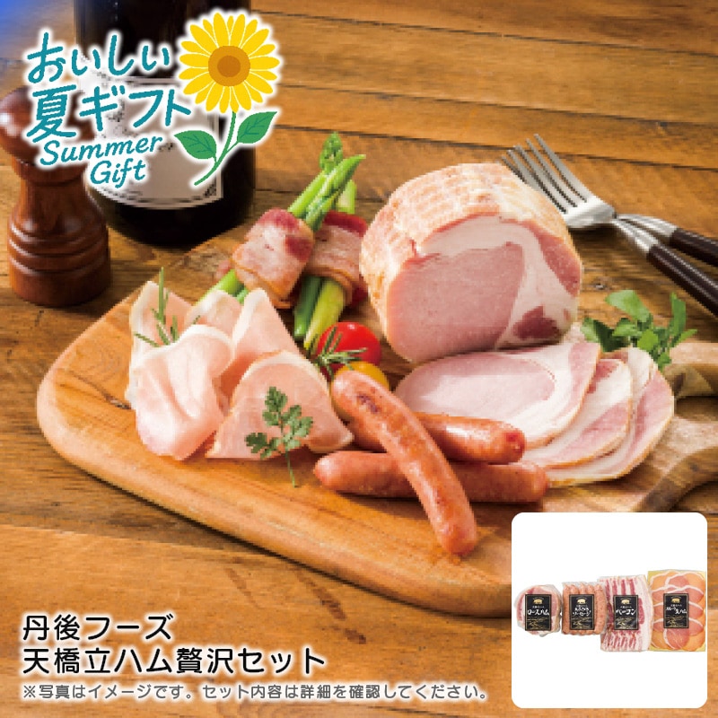 【送料込み】丹後フーズ 天橋立ハム贅沢セット