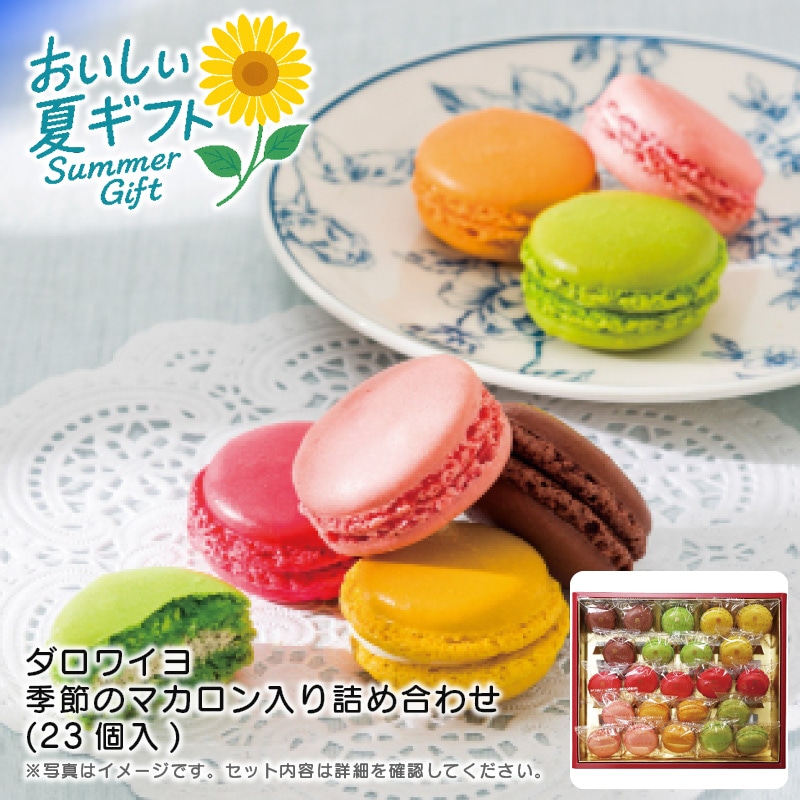 【送料込み】ダロワイヨ 季節のマカロン入り詰め合わせ(23個入)