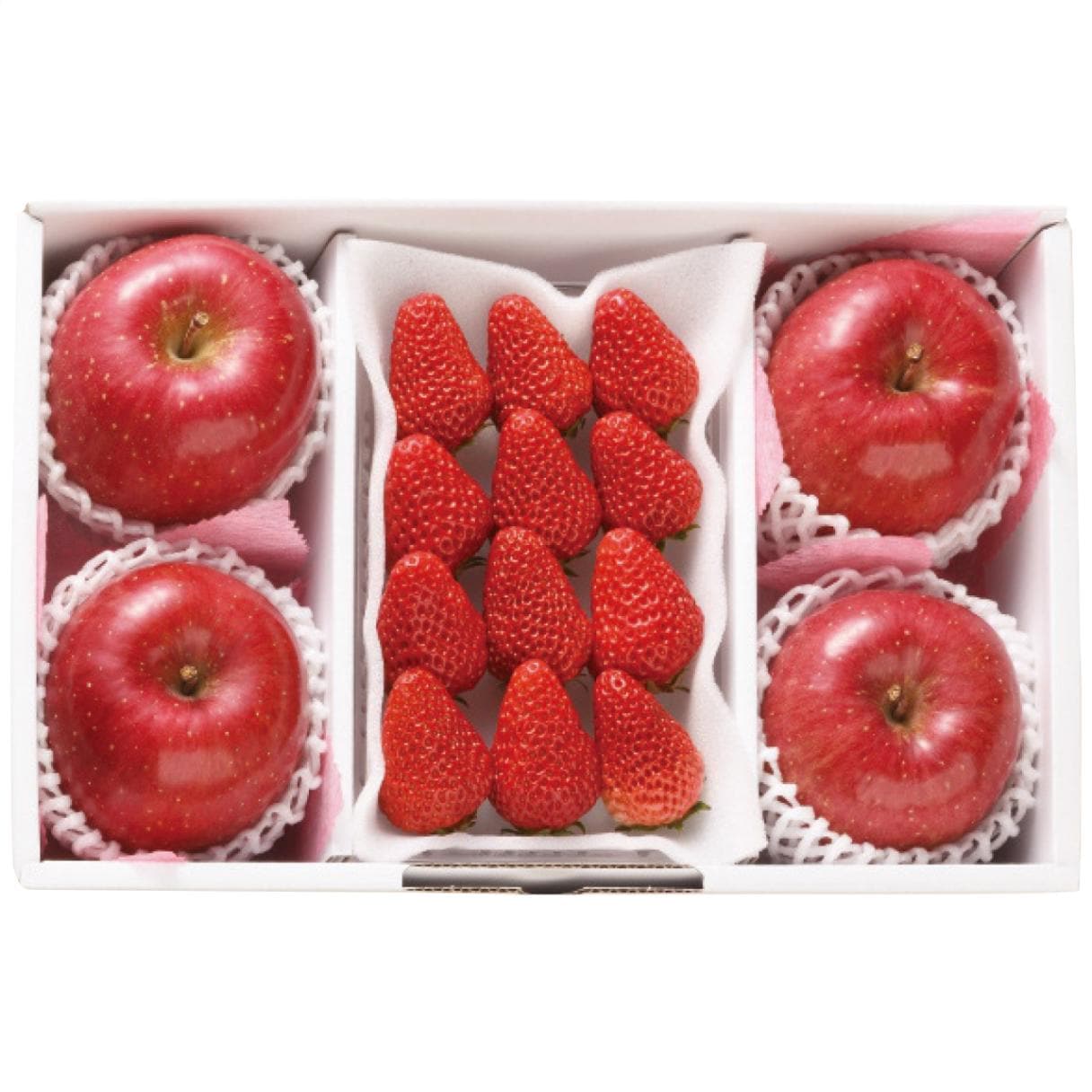【送料込み】サンふじといちご詰合せ
