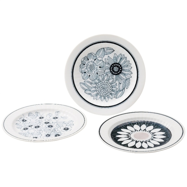 アンティコ アンティコフラワー トリオケーキプレート