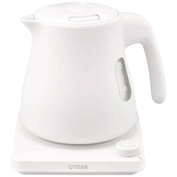 タイガー魔法瓶 温度調節機能付蒸気レス電気ケトル0.8l