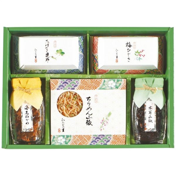 京･料亭 わらびの里 京楽味 佃煮詰合せ わS-30D