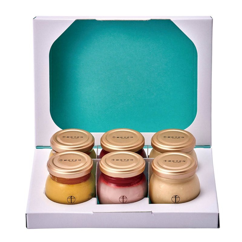 銀座千疋屋 母の日 銀座プリン詰合せ6個