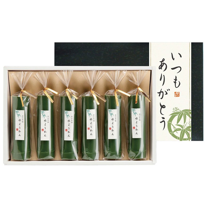 京都 萬屋琳窕 母の日 京の竹筒水ようかん