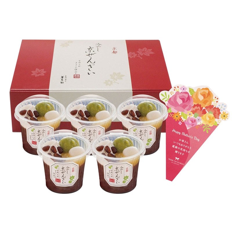 京都 養老軒 母の日 冷やし京ぜんざい