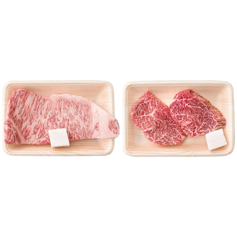 【送料込み】松阪牛 松阪牛 ステーキ食べ比べセット(サーロイン＆フィレ)