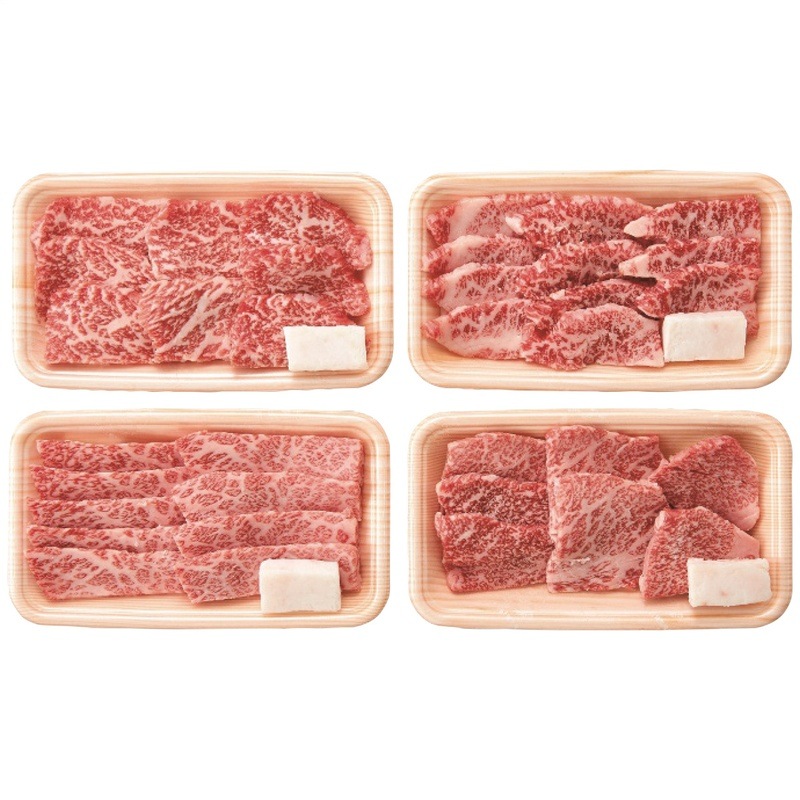 【送料込み】松阪牛 松阪牛 人気の焼肉4種食べ比べセット