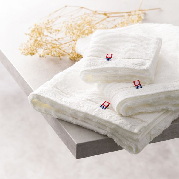 白織タオル フェイス・ウォッシュタオルセット