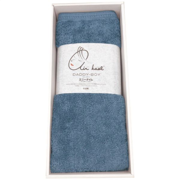 エアーかおる ダディボーイ ハーフバスタオル マウンテンブルー