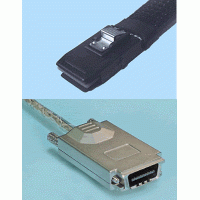 iSAS-7370/1M��1m��SFF-8087��to��SFF-8470��screw